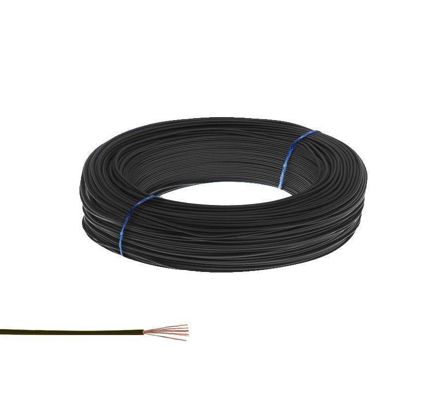 Zil Teli Montaj Kablosu Siyah Bakır 200mt Poke Pk-1269