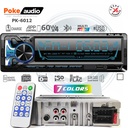 Oto Teyp 4x60 Watt BT 2xUSB Fm Şarjlı Aplikasyonlu 7388 Entegre 7 Renk Poke PK-6012