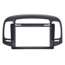 9” Hyundai Accent 2009+ Black Çerçeve Rose RS-0711A