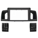 9" Toyota Corolla 2007+ Black Çerçeve Rose RS-0254A