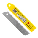 Yedek Metal Maket Bıçak Ağzı 18X0.4mm 10 Adet PK-8198