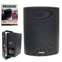 Sütun Hoparlör 13cm  Siyah Trafolu Komitatörlü 1 Adet Rose RD-05B