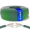 Cat6 Kablo Bakır Alaşım 23AWG 0.51 100mt Poke PK-1506