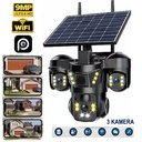 4G Solar PTZ Akıllı 3 Kamera 9MP Gece Renkli Sesli X5Tech RX-66WS
