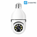 Wifi Ptz Akıllı Ampul Kamera 2Mp O-Kam Pro 4045