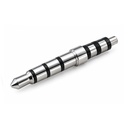 3.5mm Stereo 3 Boğum Jack Fiş Karkas Lehimlenebilir PK-8715