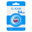 64GB 7/24 Hafıza Kartı Micro SD 3U Tüm Kameralara Uyumlu O-Kam
