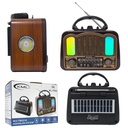 Nostalji Radyo Bluetooth Speaker Bass Fm Usb Sd KL-7092