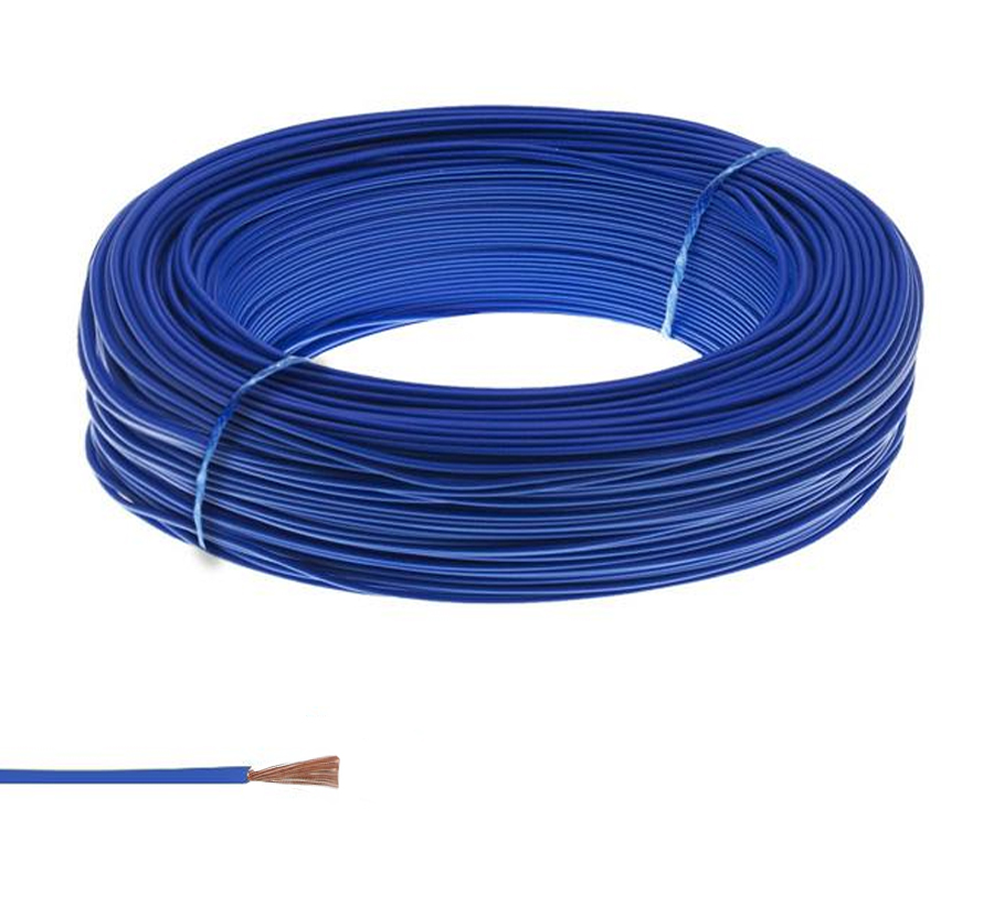 0.50 NYAF Kablo Tek Damar Mavi 200mt Poke PK-1330