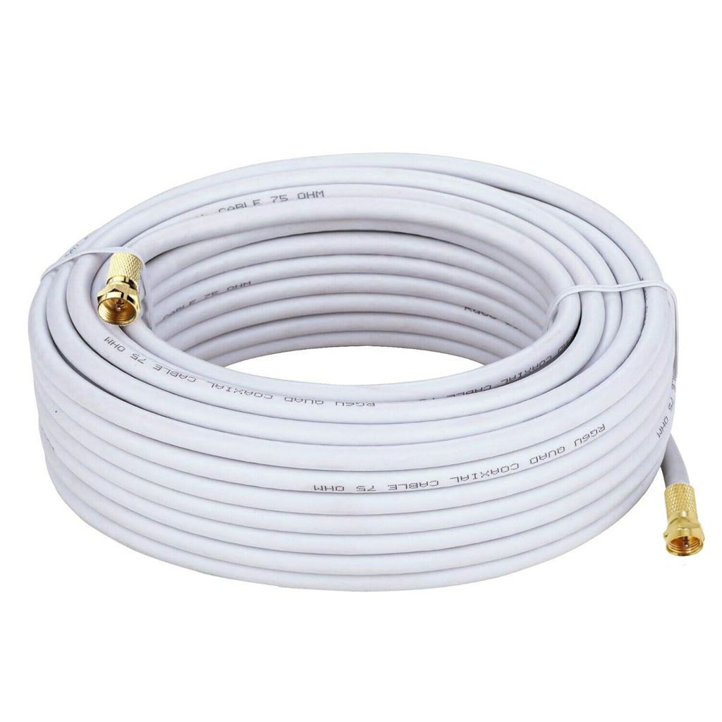 RG6 F Konnektörlü Hazır Anten Kablo 25mt Poke PK-5322